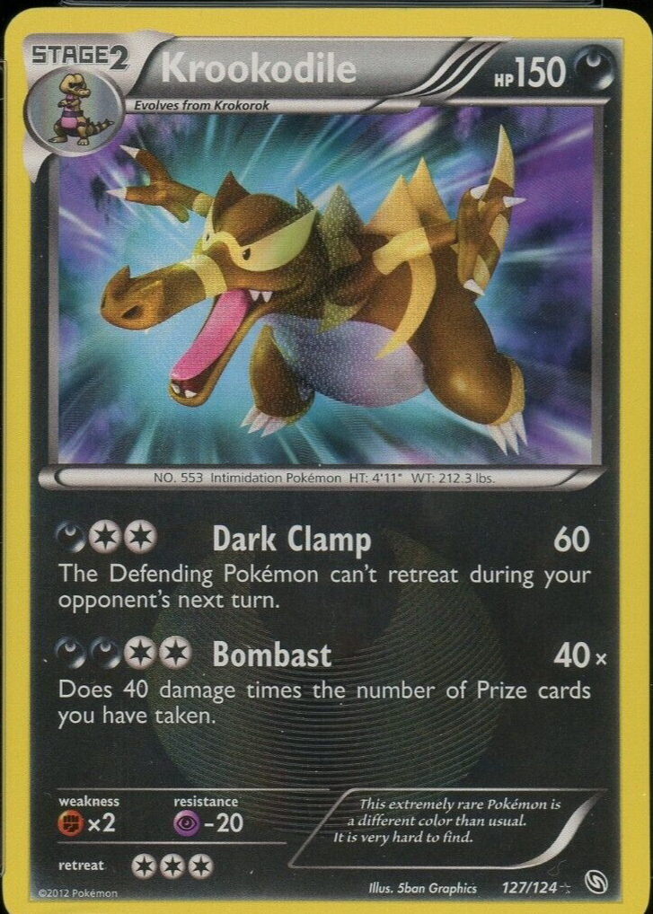Krookodile Pokemon Cards Price Guide - Sports Card Investor