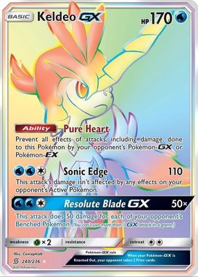 2019 Sun & Moon: Unified Minds #240/236 Holo (Secret)