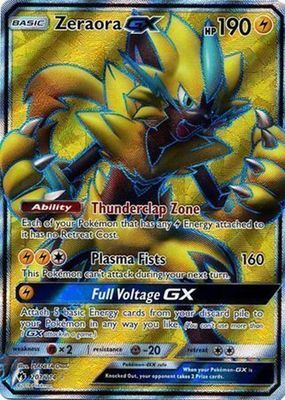 2018 Sun & Moon: Lost Thunder #201/214 Holo (Full Art)