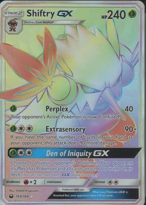 2018 Sun & Moon: Celestial Storm #169/168 Holo (Secret)