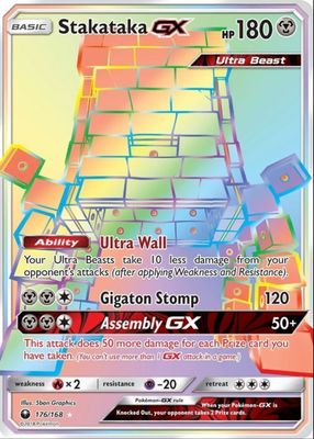 2018 Sun & Moon: Celestial Storm #176/168 Holo (Secret)