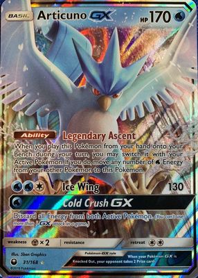 2018 Sun & Moon: Celestial Storm #031/168 Holo