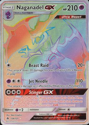 2018 Sun & Moon: Forbidden Light #134/131 Holo (Secret)