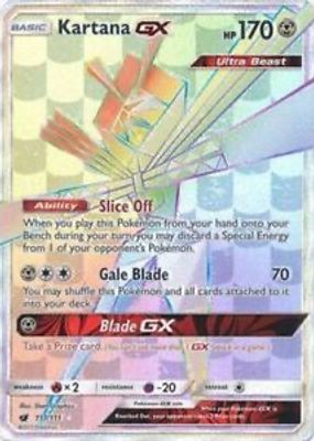 2017 Sun & Moon: Crimson Invasion #117/111 Holo (Secret)