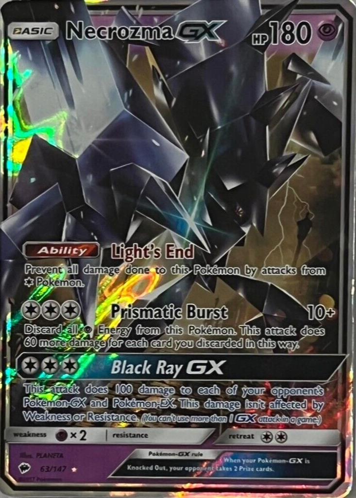 Necrozma GX Pokemon Cards Price Guide - Sports Card Investor