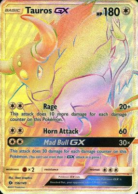 2017 Sun & Moon #156/149 Holo (Secret)