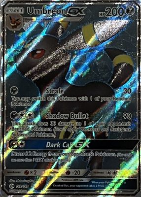 Umbreon GX 2017 Sun u0026 Moon #142/149 Holo (Full Art) Price Guide - Sports  Card Investor