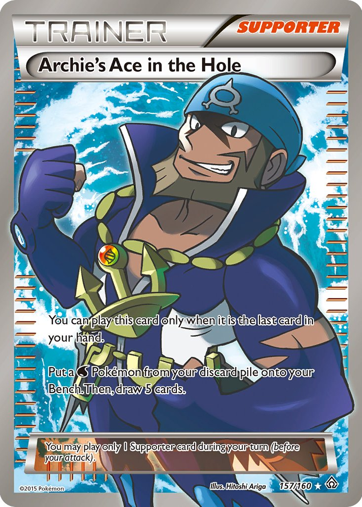 【PSA10】アオギリの切り札 SR ARCHIE.ACE IN HOLE 2014 Pokemon Archie's Ace In The Hole 077/070 SR 1ED XY