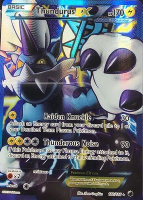 2013 Black & White: Plasma Freeze #110/116 Holo (Full Art)