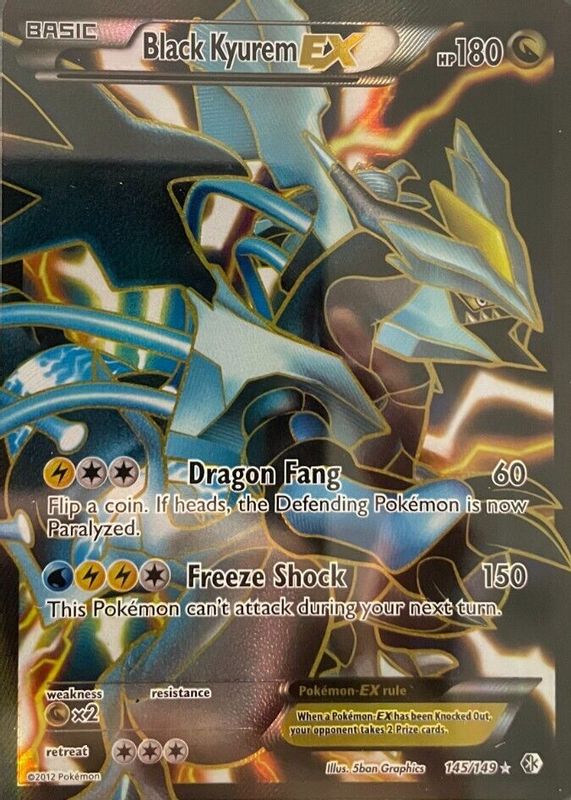 black kyurem pokemon card