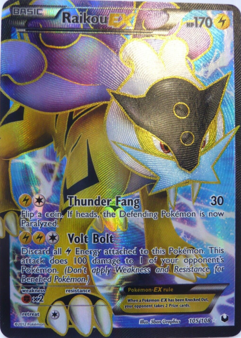 dragon ball super card game colors Regigigas EX 82/99 Next Destinies Ultra Rare Pokemon Card Near Mint main image 0