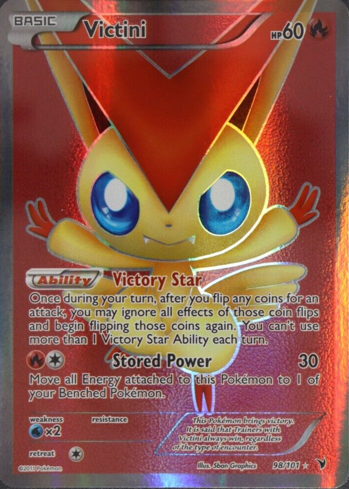 victini pokemon card price Amazon.com: Pokemon - Victini ex 33/197 - Obsidian Flames - Double Rare