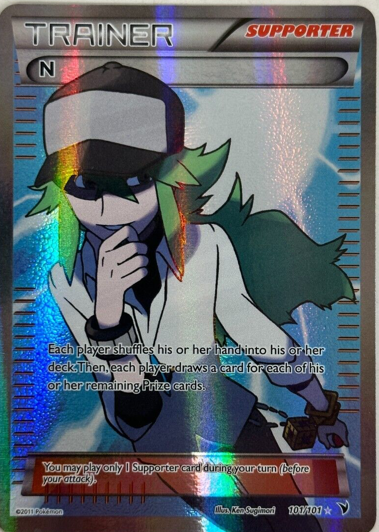 N 2011 Black & White: Noble Victories #101/101 Holo (Full Art) Price Guide  - Sports Card Investor