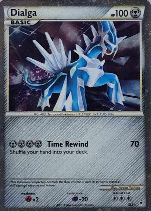 shiny dialga pokemon card Dialga 2011 Call of Legends #SL2 Shiny Rare Price Guide