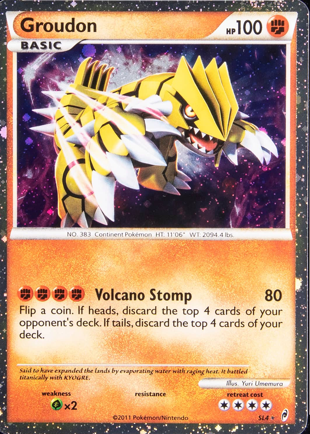 groudon pokemon card value [GOLD STAR] #56 JAPANESE Ex Delta Species Rare Card Type Groudon Pokmon Card Basic 130