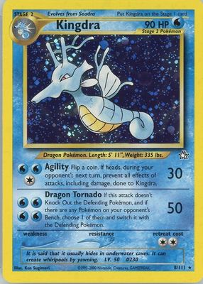 Kingdra 2010 Japanese Reviving Legends #015/080 1st Edition Holo 