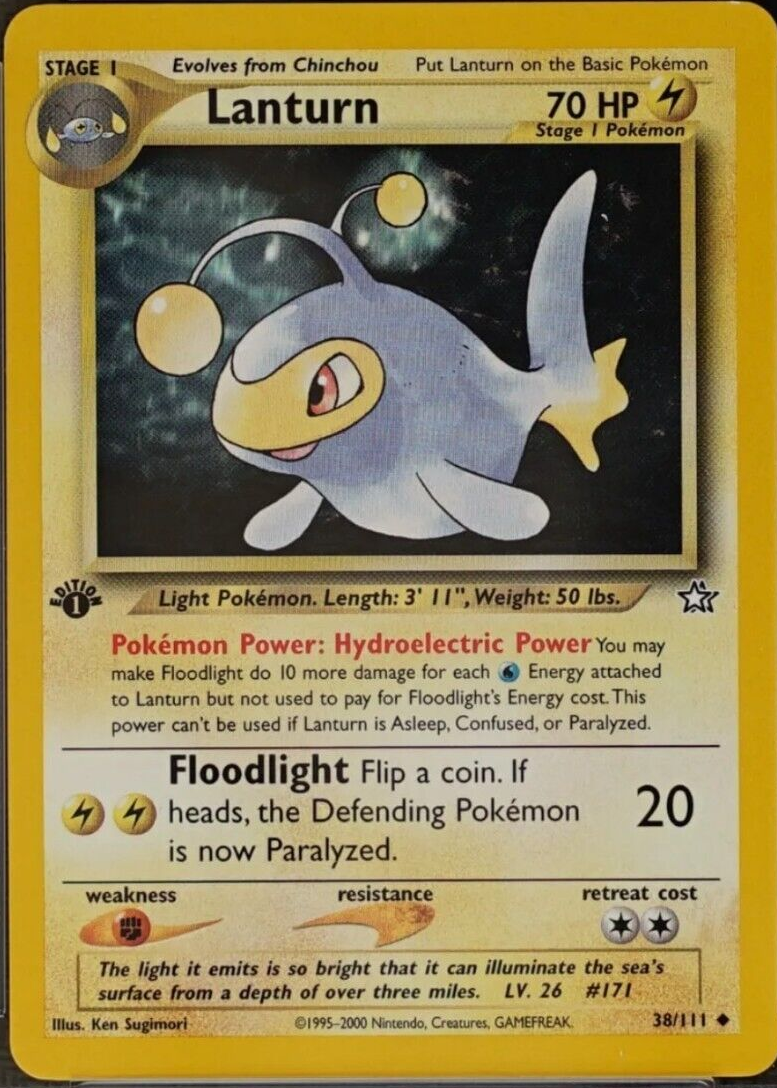 Lanturn Pokemon Cards Price Guide - Sports Card Investor