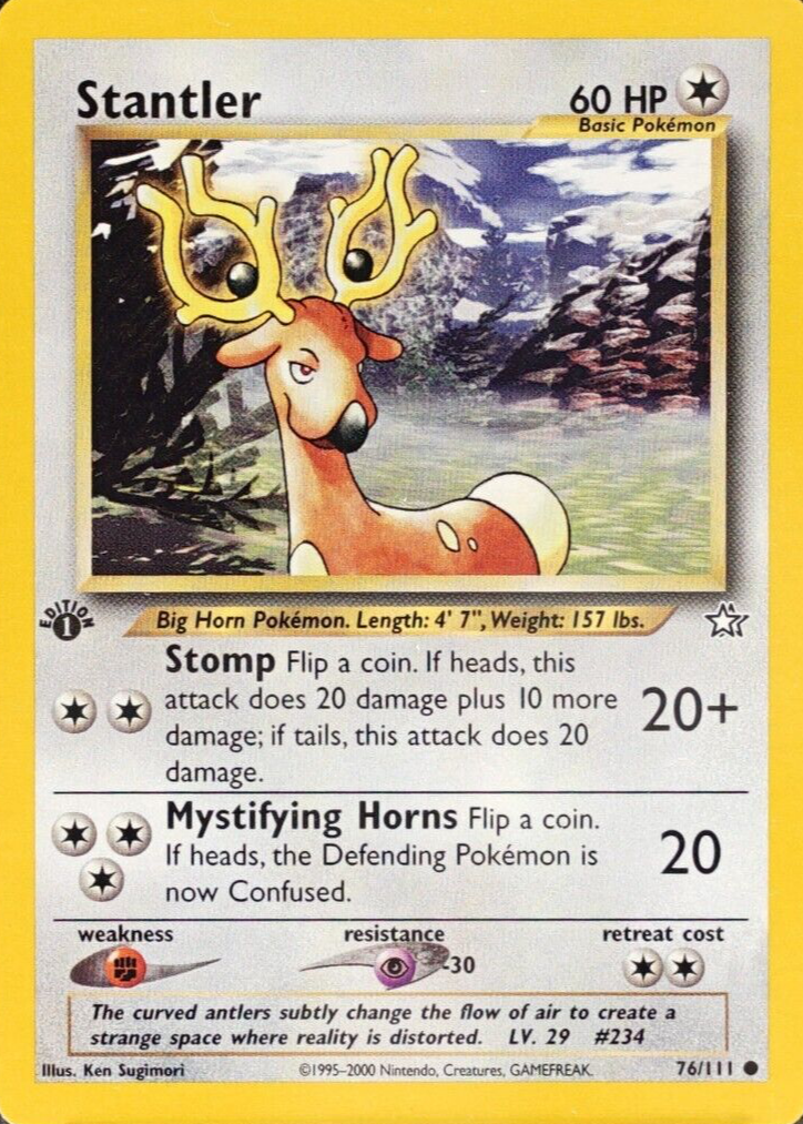 Stantler Pokemon Cards Price Guide - Sports Card Investor