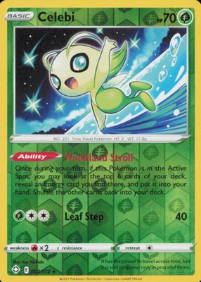Celebi 2010 HeartGold & SoulSilver: Triumphant #092/102 Holo