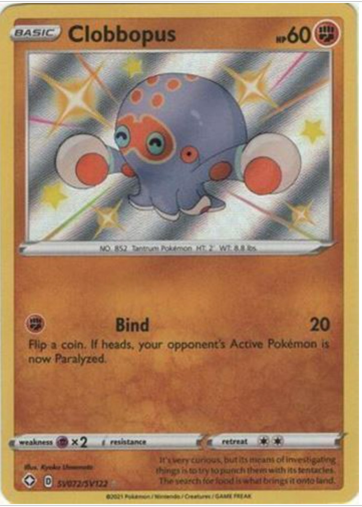 clobbopus pokemon card value Clobbopus 2024 Scarlet & Violet: Surging Sparks #112/191 Base Price Guide