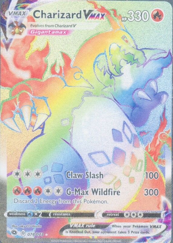 2020 Champion's Path #74/73 Holo (Secret)