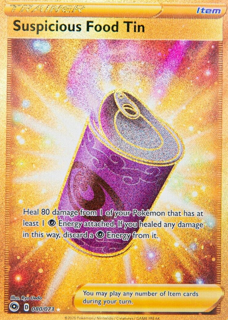 aluminum pokemon cards Suspicious Food Tin Price Guide Pokémon TCG: Triple Power Tin