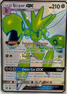 2019 Sun & Moon: Hidden Fates #SV72/SV94 Shiny Rare (Full Art)