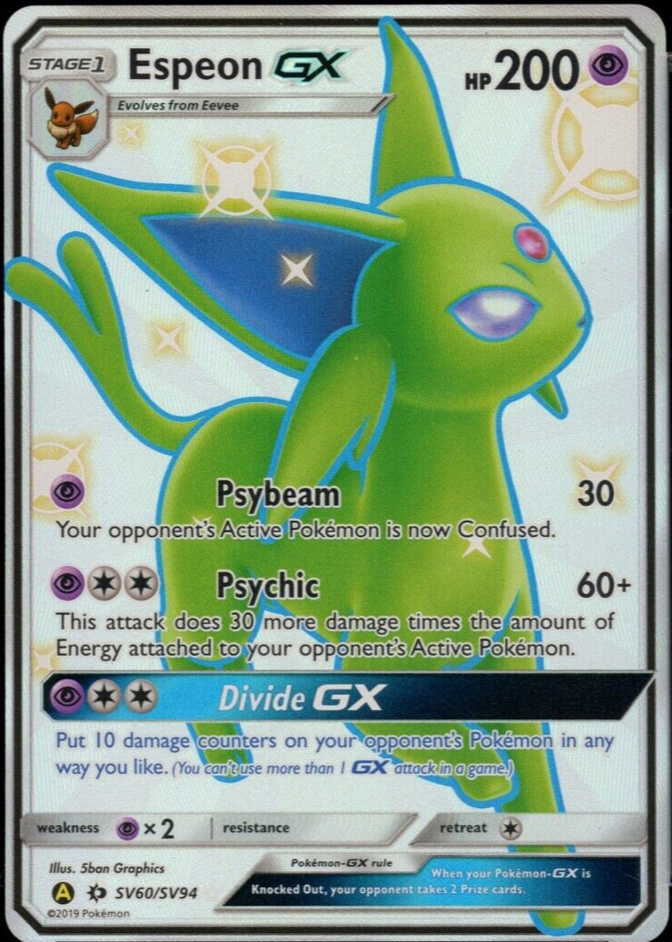 Espeon GX Pokemon Cards Price Guide - Sports Card Investor