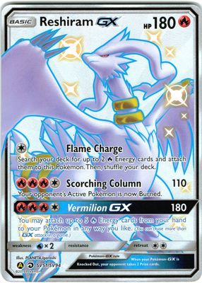 2019 Sun & Moon: Hidden Fates #SV51/SV94 Shiny Rare (Full Art)