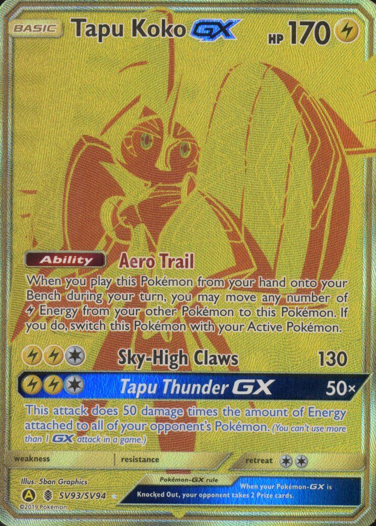 Tapu Koko GX Pokemon Cards Price Guide - Sports Card Investor