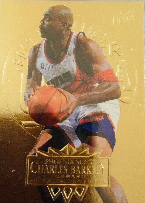 Charles Barkley 1995 Fleer Ultra #139 Gold Medallion BGS 9