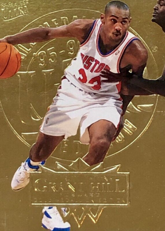 Grant Hill 1995 Fleer Ultra #52 Gold Medallion SGC 10