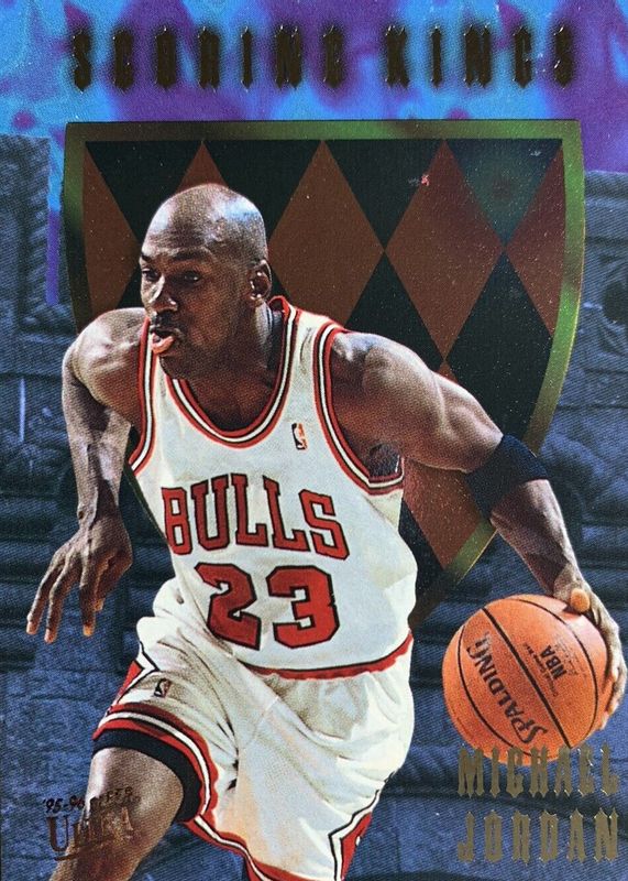 Michael Jordan 1995 Fleer Ultra #4 Scoring Kings BGS 8