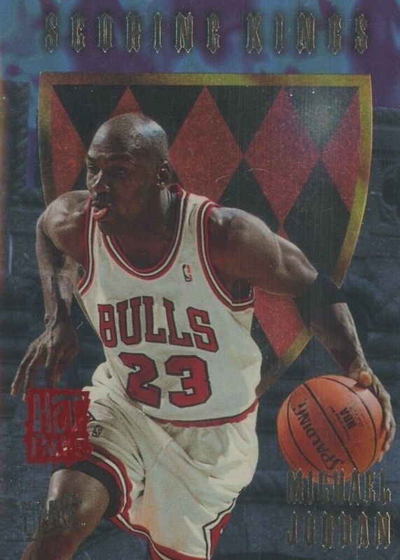 Michael Jordan 1995 Fleer Ultra #4 Scoring Kings - Hot Pack SGC 9