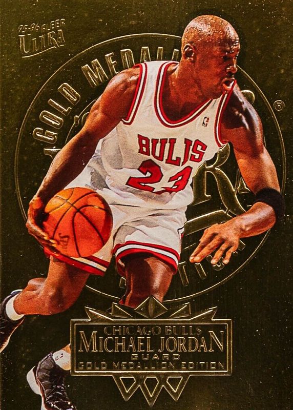 Michael Jordan 1995 Fleer Ultra #25 Gold Medallion RAW