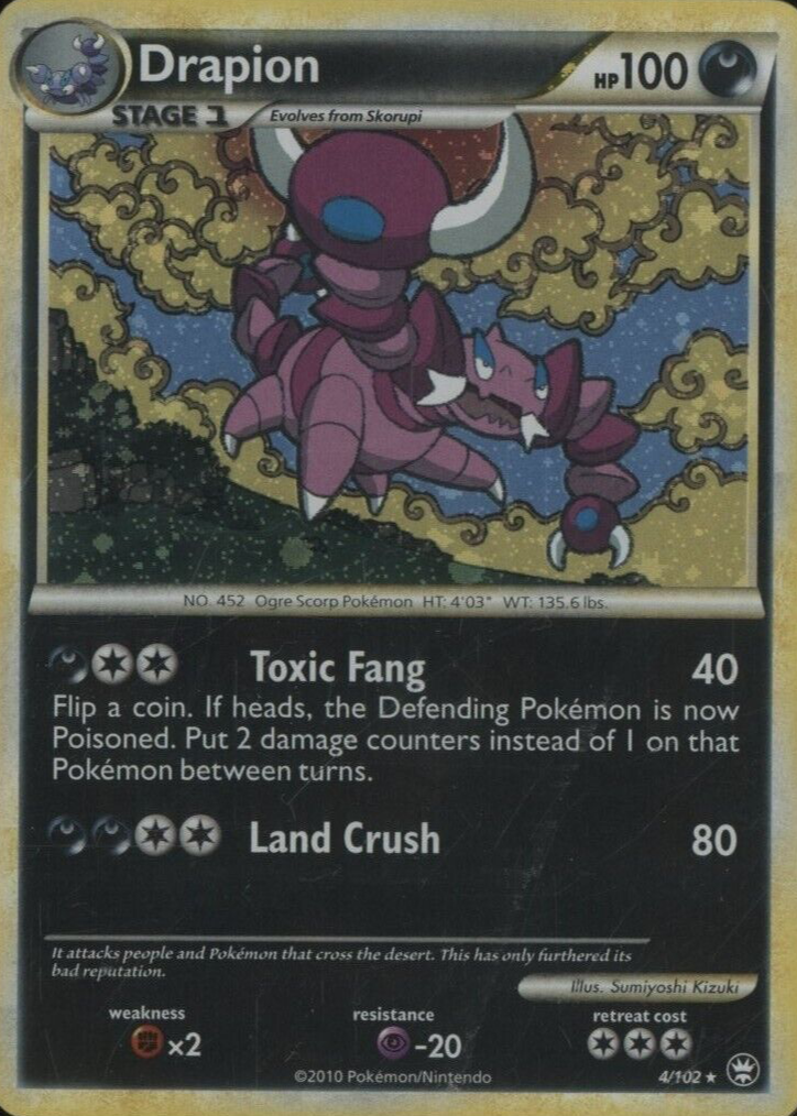 Drapion Pokemon Cards Price Guide - Sports Card Investor