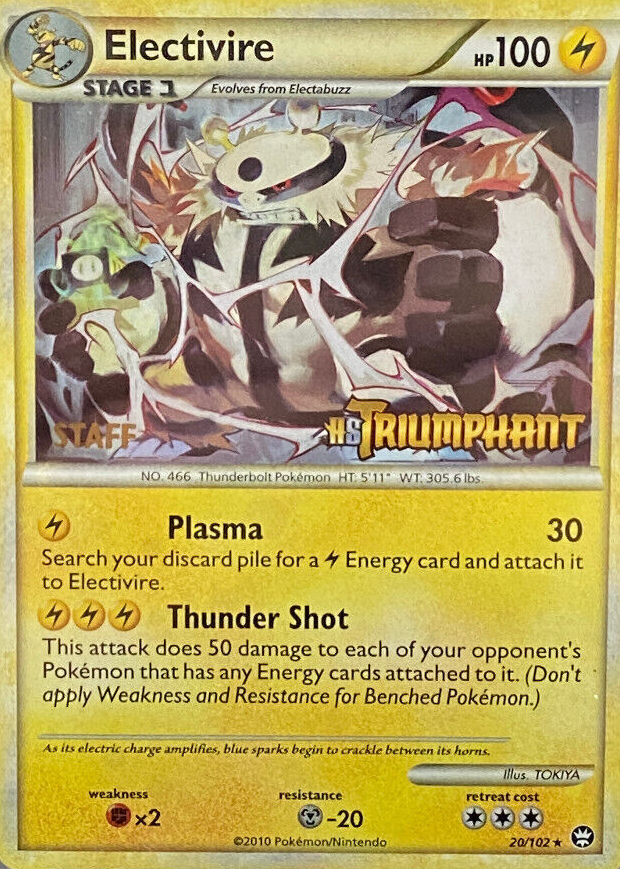 electivire pokemon card value ex - 212/182 - SV10: [L] Explosive Bolt (30+) If any of your Benched Magmortar have any damage counters on them Electivire Stage 1 Pokemon Card