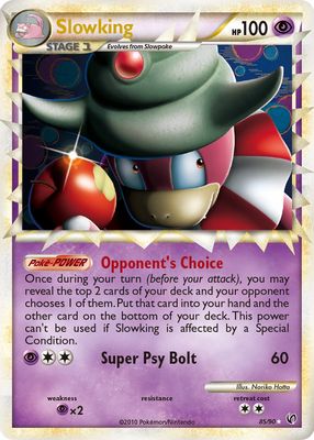 2010 HeartGold & SoulSilver: Undaunted #85/90 Holo (Prime)