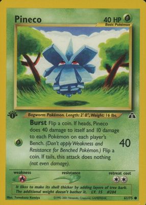 2001 Neo Discovery #61/75 1st Edition