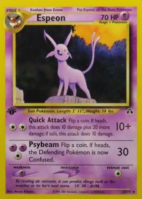 pokemon neo discovery card list The most iconic cards of the era! - General you may search your deck for a card with Unown in its name and put it onto your Bench Pokemon Neo Discovery Set -