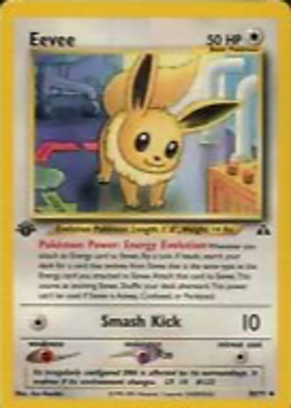 Eevee 2001 Neo Discovery #38/75 1st Edition SGC 8.5