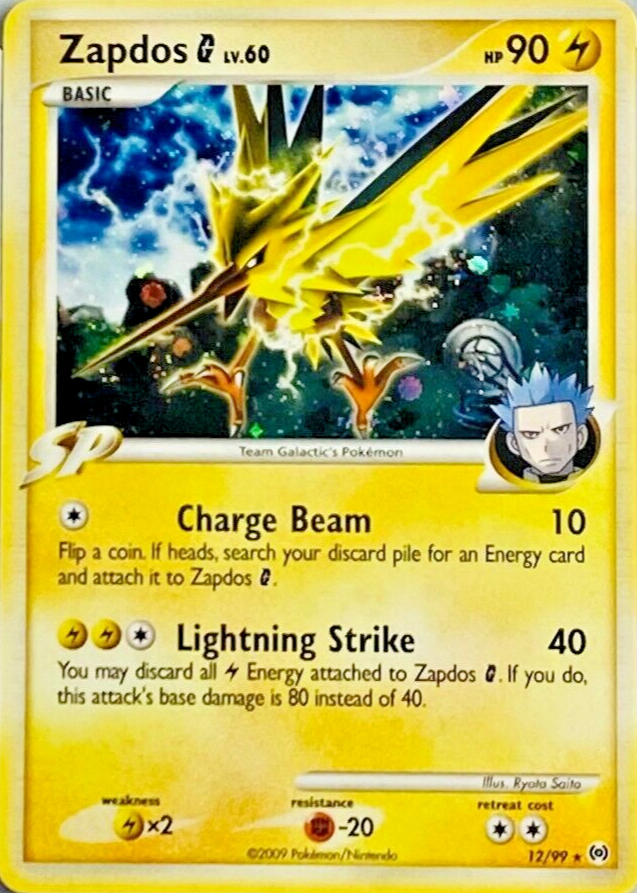 zapdos pokemon go card price Amazon.com: Pokemon - Zapdos SVP 157