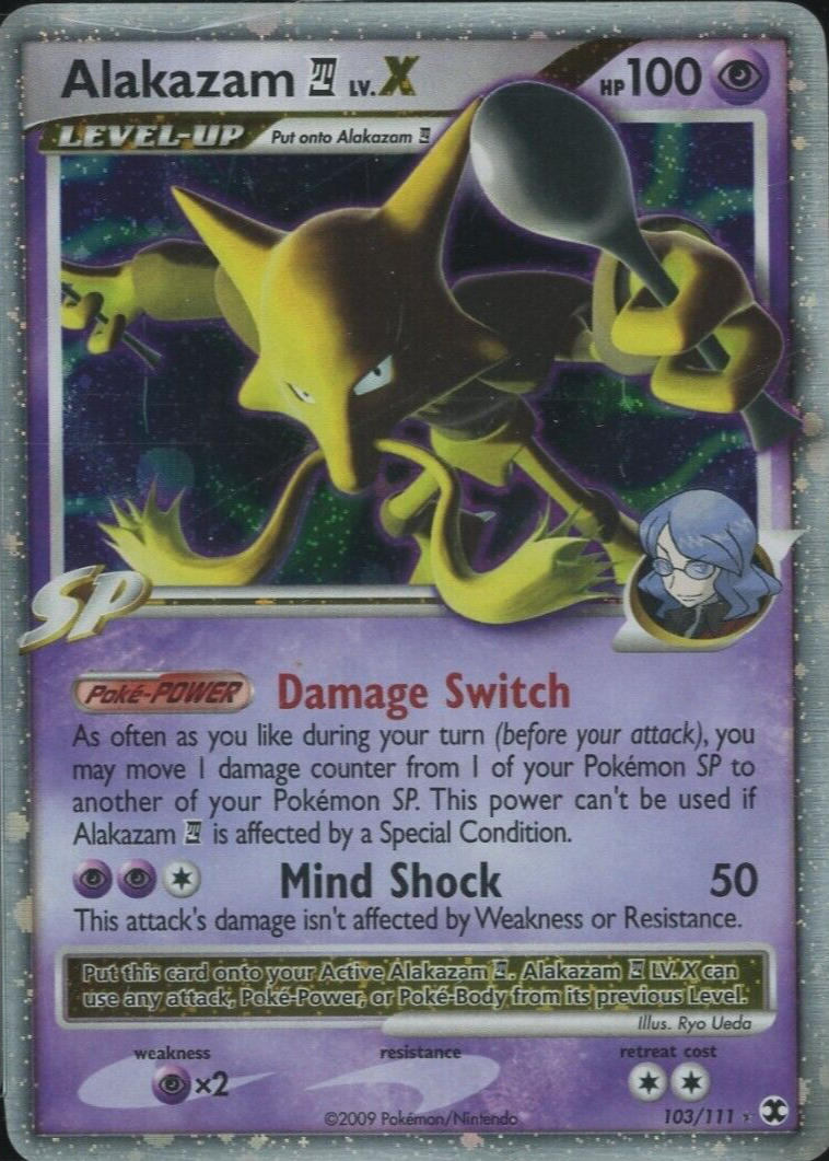 Alakazam 4 LV.X 2009 Platinum: Rising Rivals #103/111 Holo Price