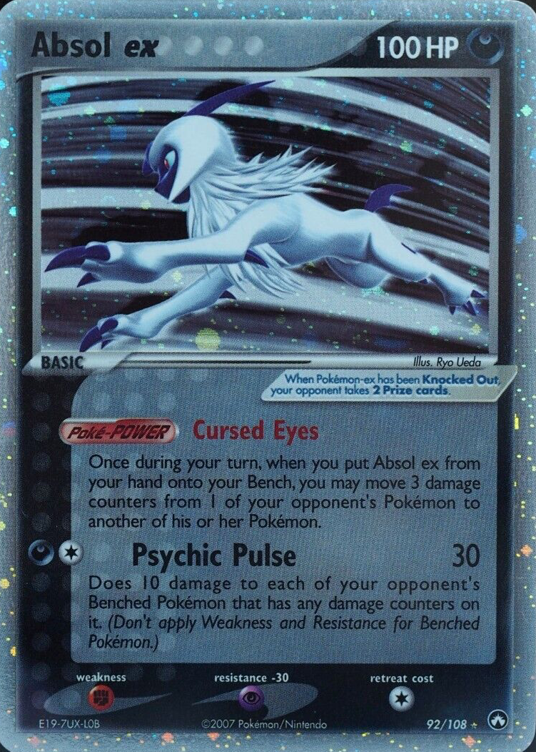 Absol ex 2007 EX: Power Keepers #092/108 Holo Price Guide - Sports