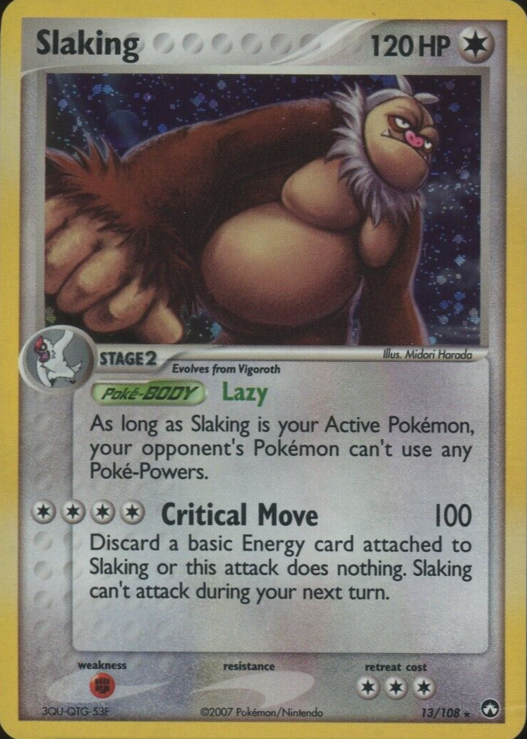 pokemon slaking card Slaking Pokemon Cards Price Guide