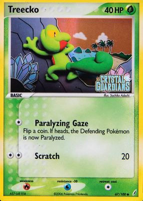 2006 EX: Crystal Guardians #067/100 Reverse Holo
