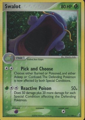 2006 EX: Crystal Guardians #011/100 Holo
