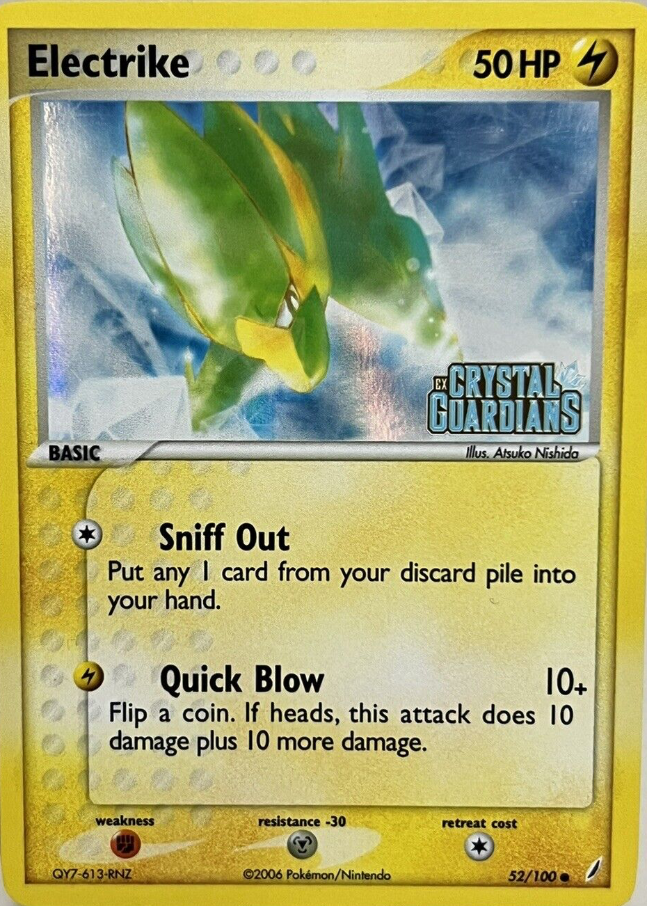 Electrike 2006 EX: Crystal Guardians #052/100 Reverse Holo Price Guide -  Sports Card Investor