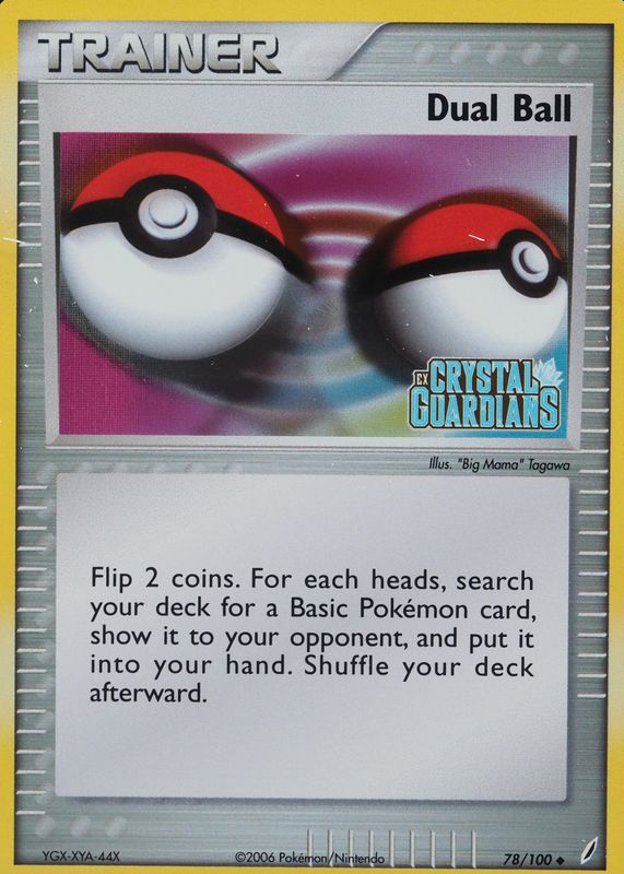 2006 EX: Crystal Guardians #078/100 Base