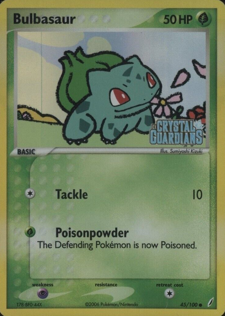 Bulbasaur 2006 EX: Crystal Guardians #045/100 Reverse Holo Price